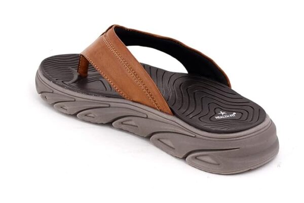 HEALTH FIT Super Soft Ortho Care Bounce Back Anti-Skid Water Resistant Slippers/Doctor Chappal & Footwear-Men-HF-112 - Image 4