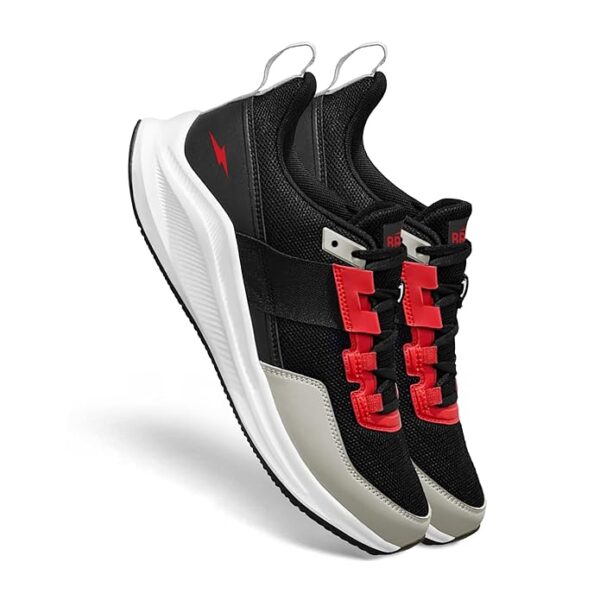 BRUTON EVA Lite Sport Shoes Running Shoes for Men- Black - Image 6