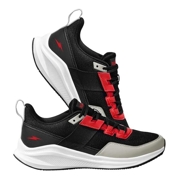 BRUTON EVA Lite Sport Shoes Running Shoes for Men- Black - Image 2