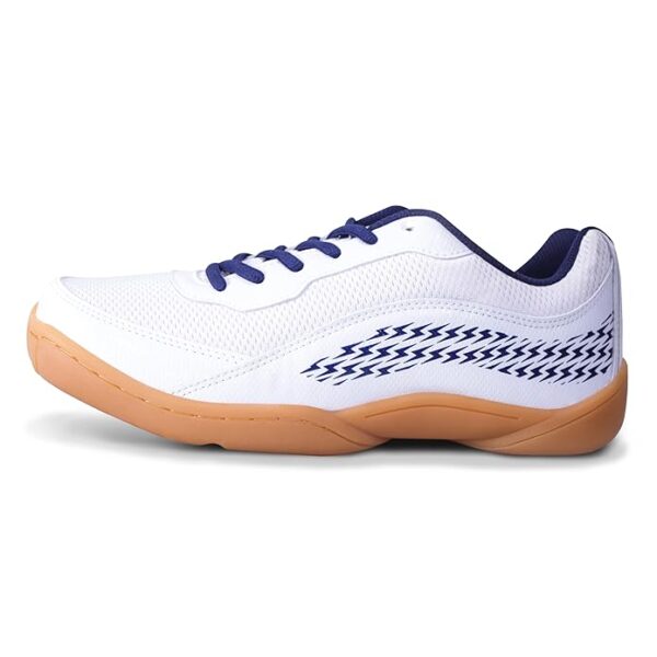 Nivia Flash 2.0 Badminton Shoes for Men | Your Go-to Shoe for Pickleball, Padel, and All Court Sports | Badminton Sports Shoes | (Blue/White/Sky Blue) - Image 6