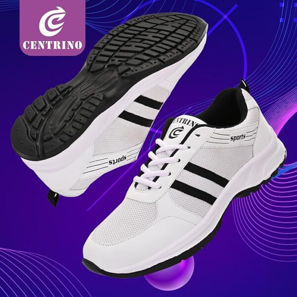 Centrino Sneaker for Men | Comfort & Style with Soft Cushioned Insole | Trendy Lace-Up Design for Casual Outfits (9201) - Image 2