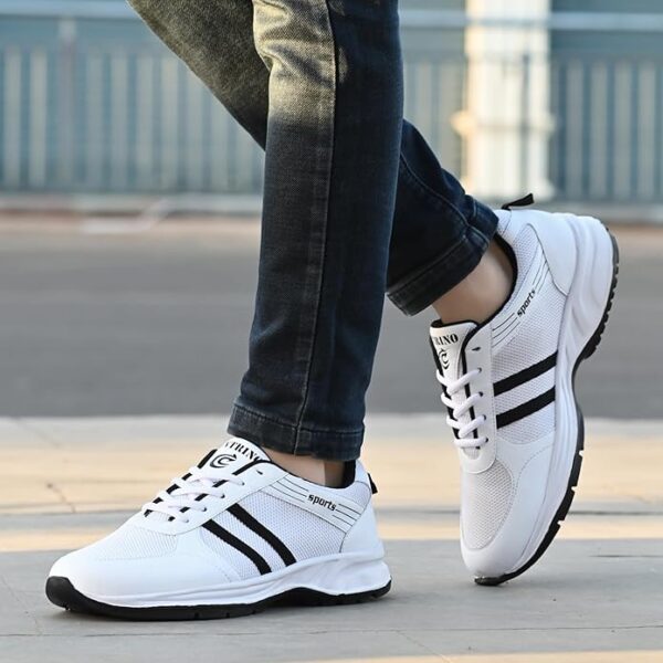 Centrino Sneaker for Men | Comfort & Style with Soft Cushioned Insole | Trendy Lace-Up Design for Casual Outfits (9201) - Image 6