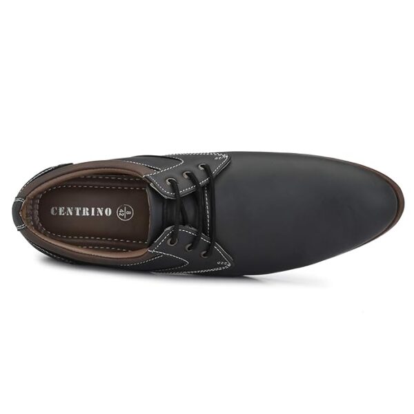 Centrino Men's Formal Classic Derby Lace-Up Formal Shoes for Office, Party,Wedding | Dress Shoes | Extra Cushioning Insole | Lightweight & Comfortable (7956) - Image 2