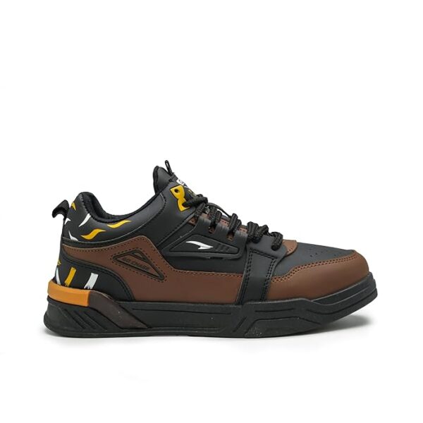 ASIAN Men CHICAGO-11 Stylish Casual Mid Top Sneakers and Trendy Shoes with Laces for Men & Boys | Perfect for Wearing to Outings, and Comfortable All-Day Use, Stylish and Durable - Image 5