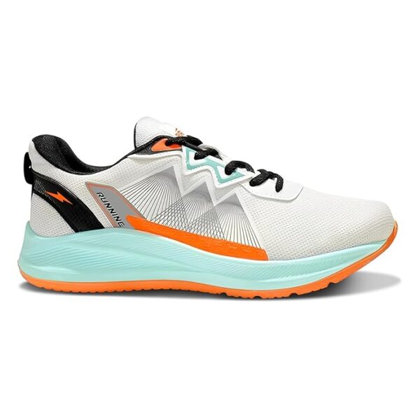BRUTON EVA Lite Sport Shoes Running Shoes for Men- White - Image 4