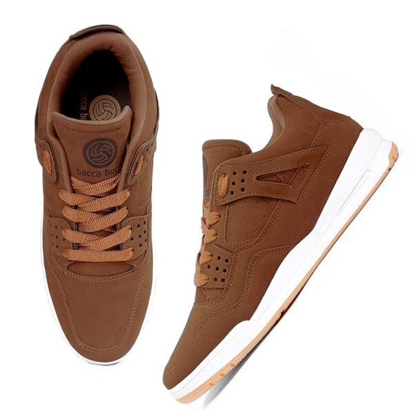 Bacca Bucci Men Suede Lace Up Sneaker Shoes