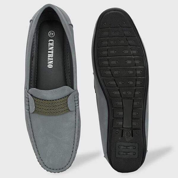 Centrino Loafer for Men | Stylish & Comfortable with Soft Cushioned Insole | Hand-Stitched Design for Trendy (6546) - Image 4