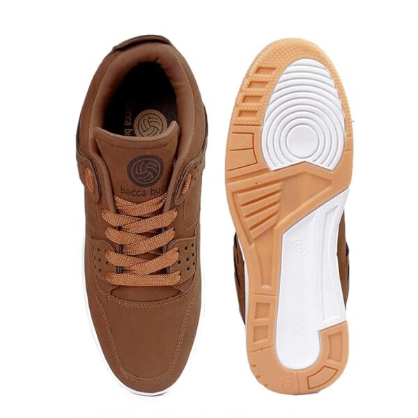 Bacca Bucci Men Suede Lace Up Sneaker Shoes - Image 2