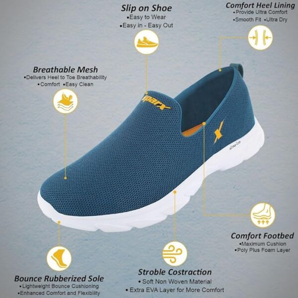 SPARX Mens SM 675 | Enhanced Durability & Soft Cushion - Image 4