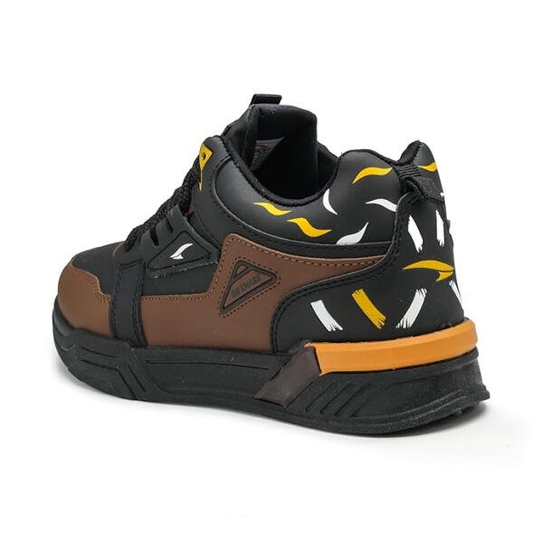 ASIAN Men CHICAGO-11 Stylish Casual Mid Top Sneakers and Trendy Shoes with Laces for Men & Boys | Perfect for Wearing to Outings, and Comfortable All-Day Use, Stylish and Durable - Image 2