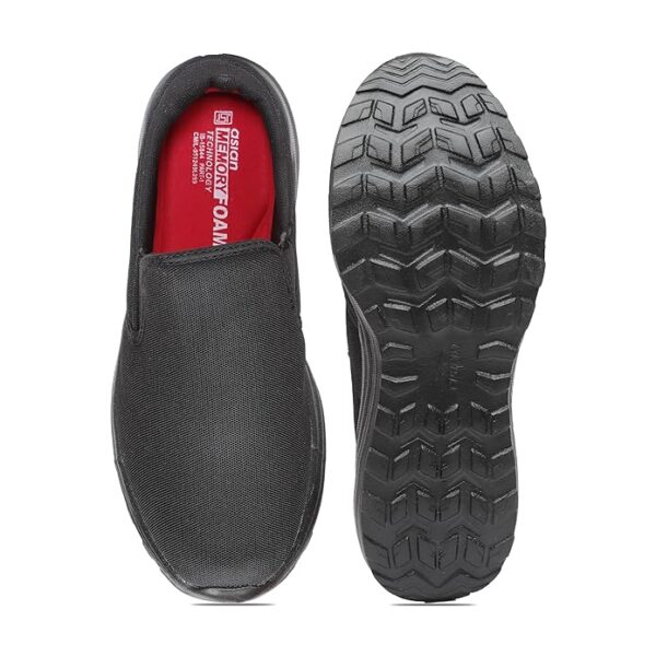 ASIAN Men SUPERWALK-19 Casual wear Walking and Running Shoes Without Laces, Lightweight and Comfortable Shoes with Upper Fabric for Men & Boys - Image 3